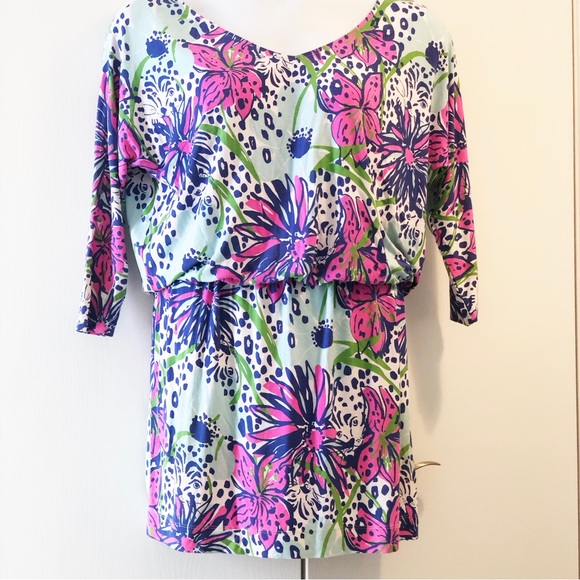 EUC Lilly Pulitzer BOHO Casual Dress Size:Medium - Picture 5 of 11